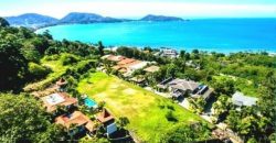 9 bedrooms super villa with panoramic sea view overlooking Kalim Bay for Sale in Phuket